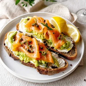 Salmon Avocado Toast